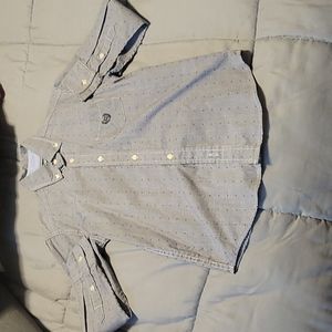 Navy/white size 8- CHAPS shirt